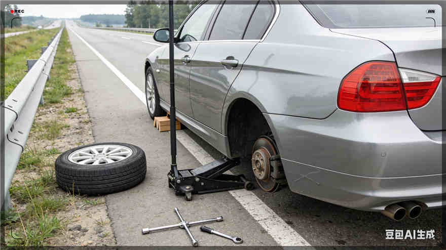 南谯区爆胎道路救援-汽车换备胎