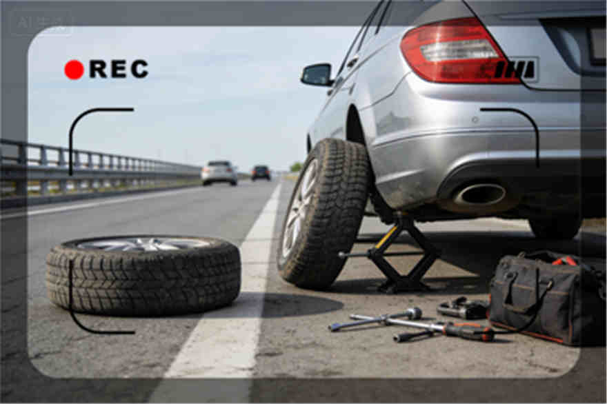 南谯区高速公路爆胎-汽车换轮胎